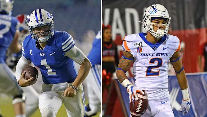 Zach Wilson (left) and Khalil Shakir (right) are bonafide superstars, but who will shine brighter on Friday night in Boise?